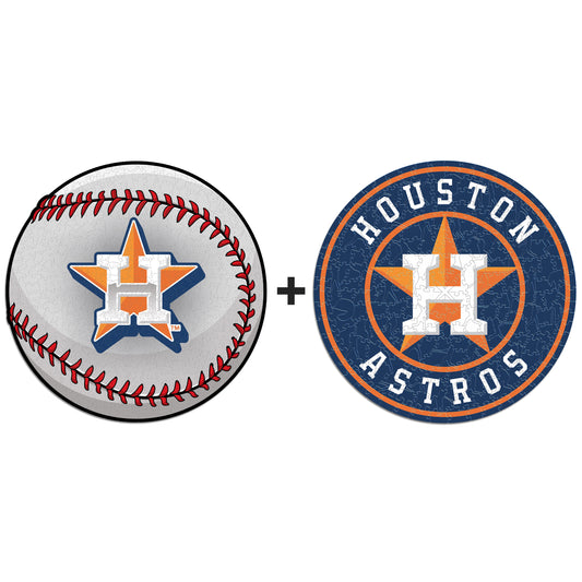 Pacote com 2 camisetas de beisebol Houston Astros™ + logotipo principal