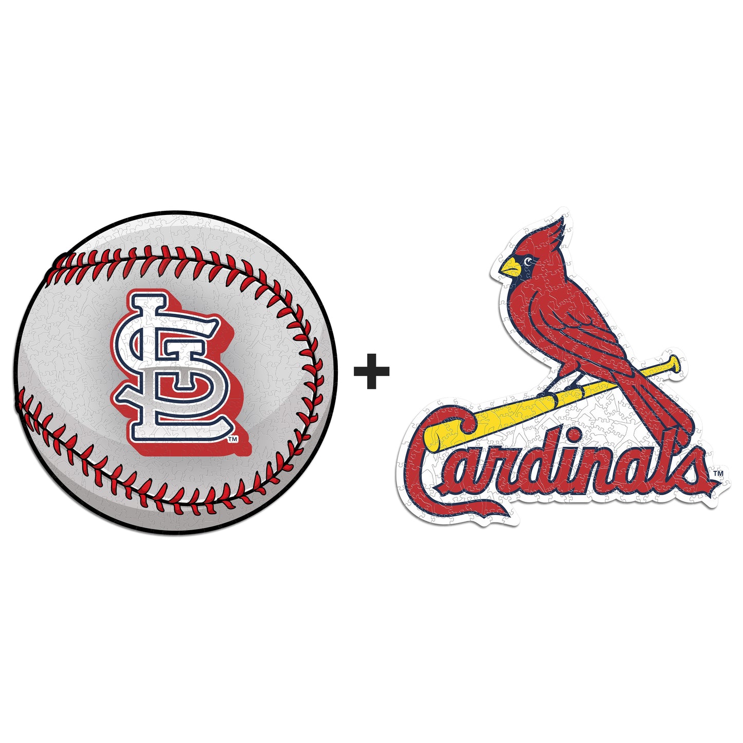 2 PACK St. Louis Cardinals™ Ball + Primary Logo