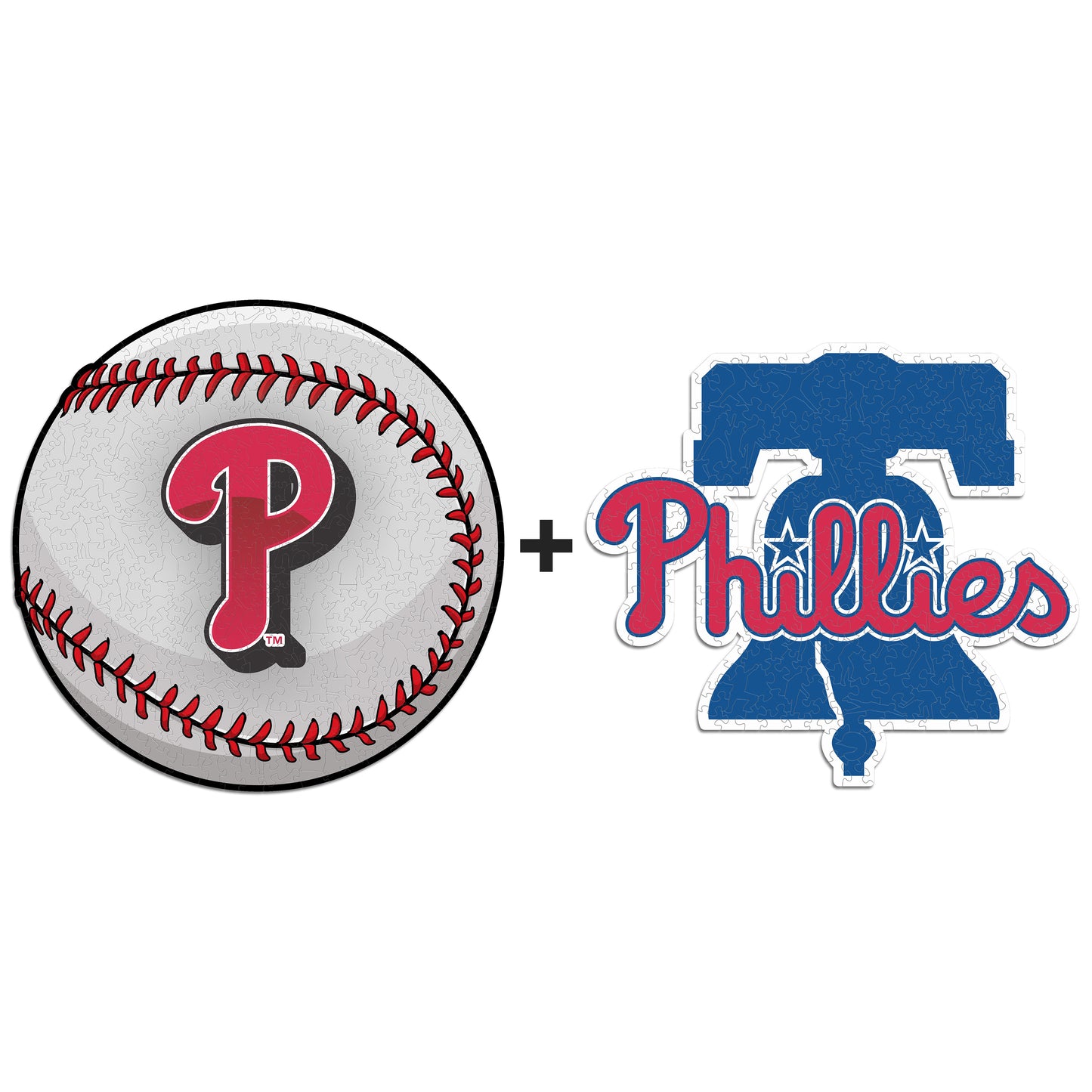 2 PACK Philadelphia Phillies™ Ball + Primary Logo