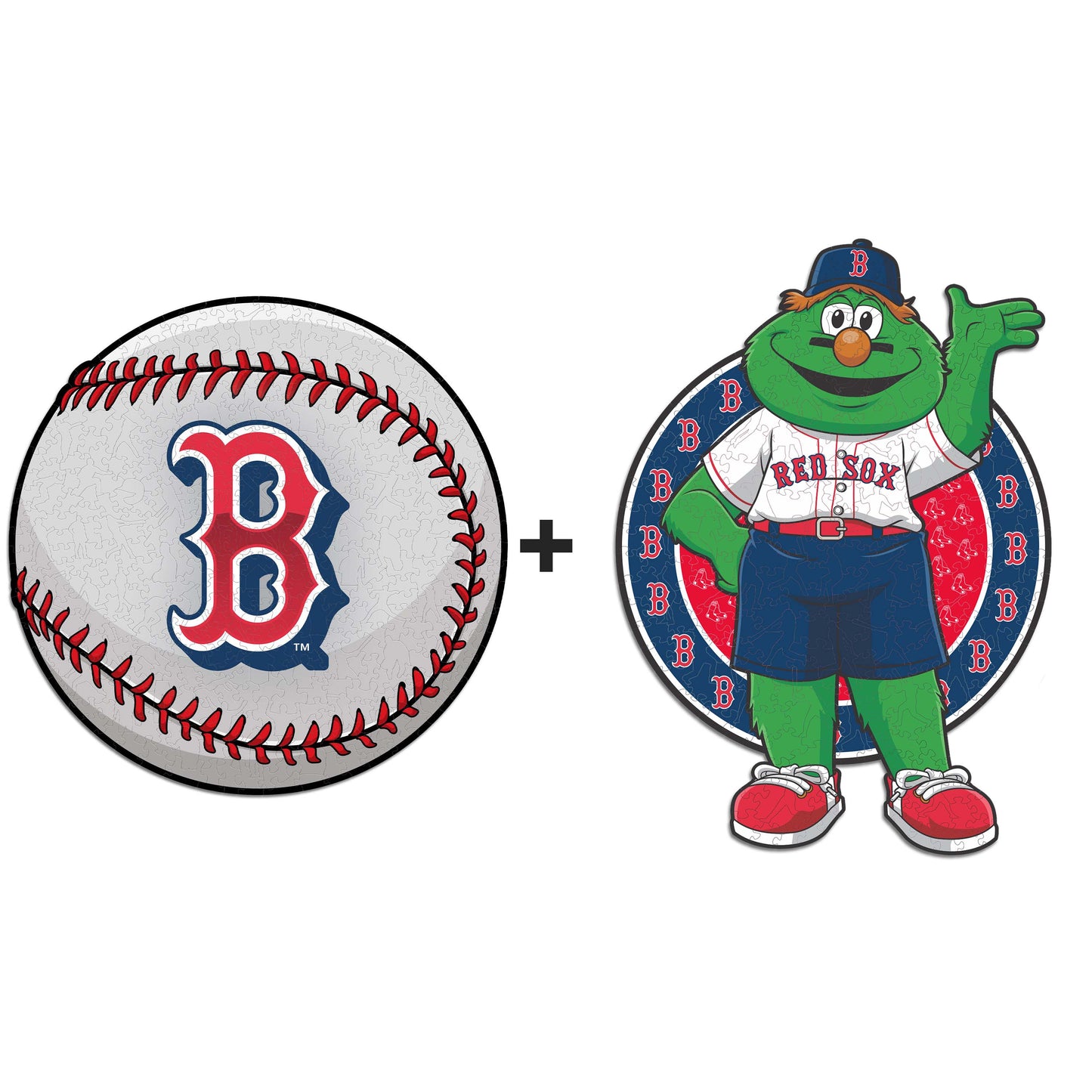 Pacote com 2 unidades de beisebol Boston Red Sox™ + mascote