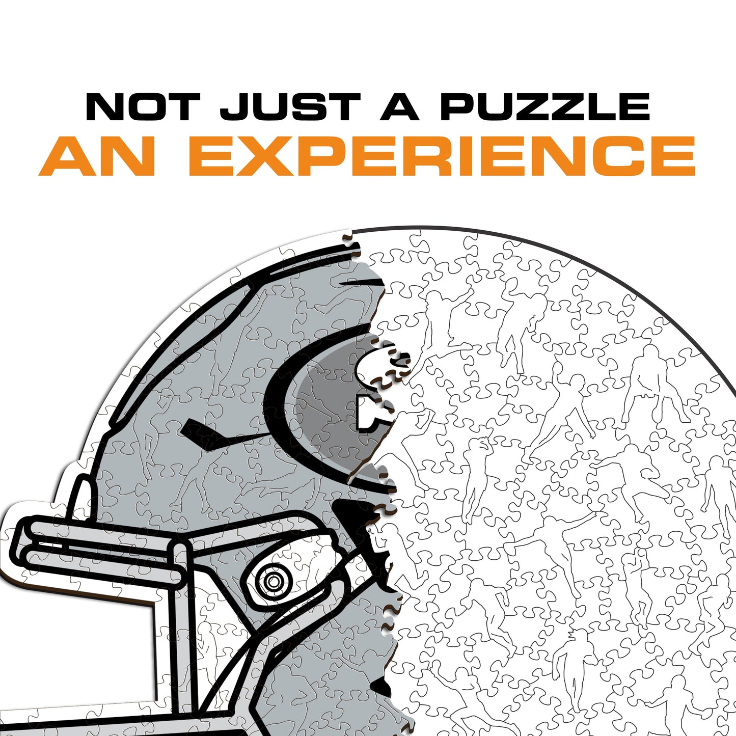 San Francisco 49ers™ Helmet - Wooden Puzzle