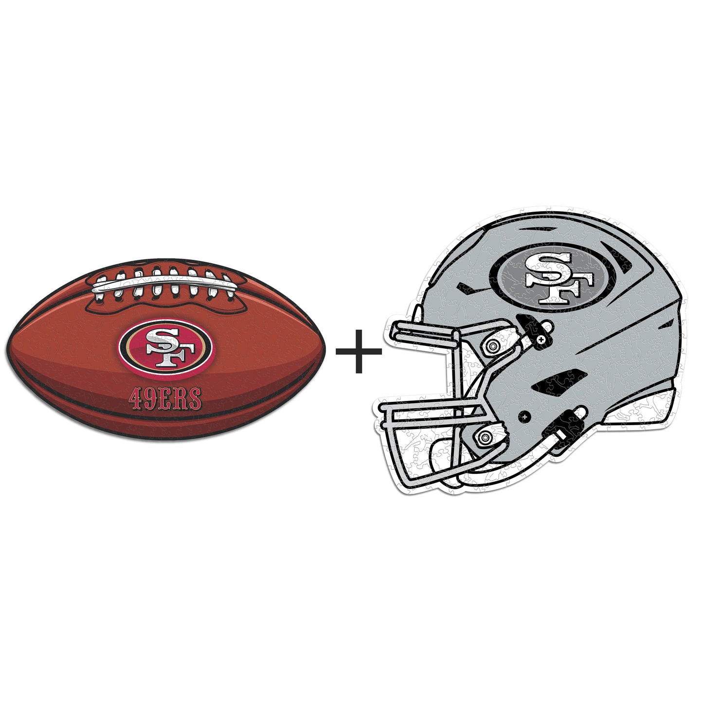 2 PACK San Francisco 49ers™ Football - Helmet