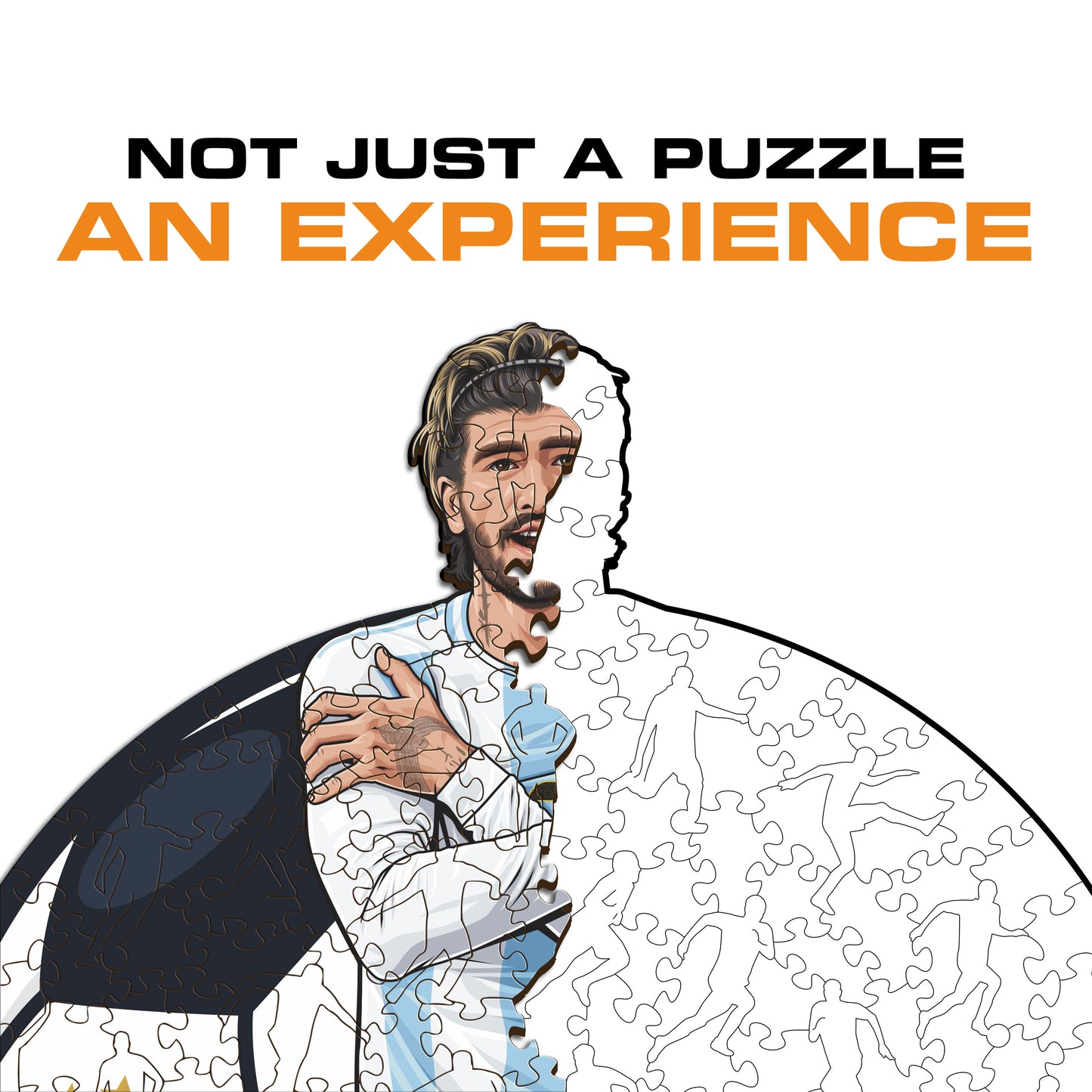 Rodrigo de Paul - Wooden Puzzle