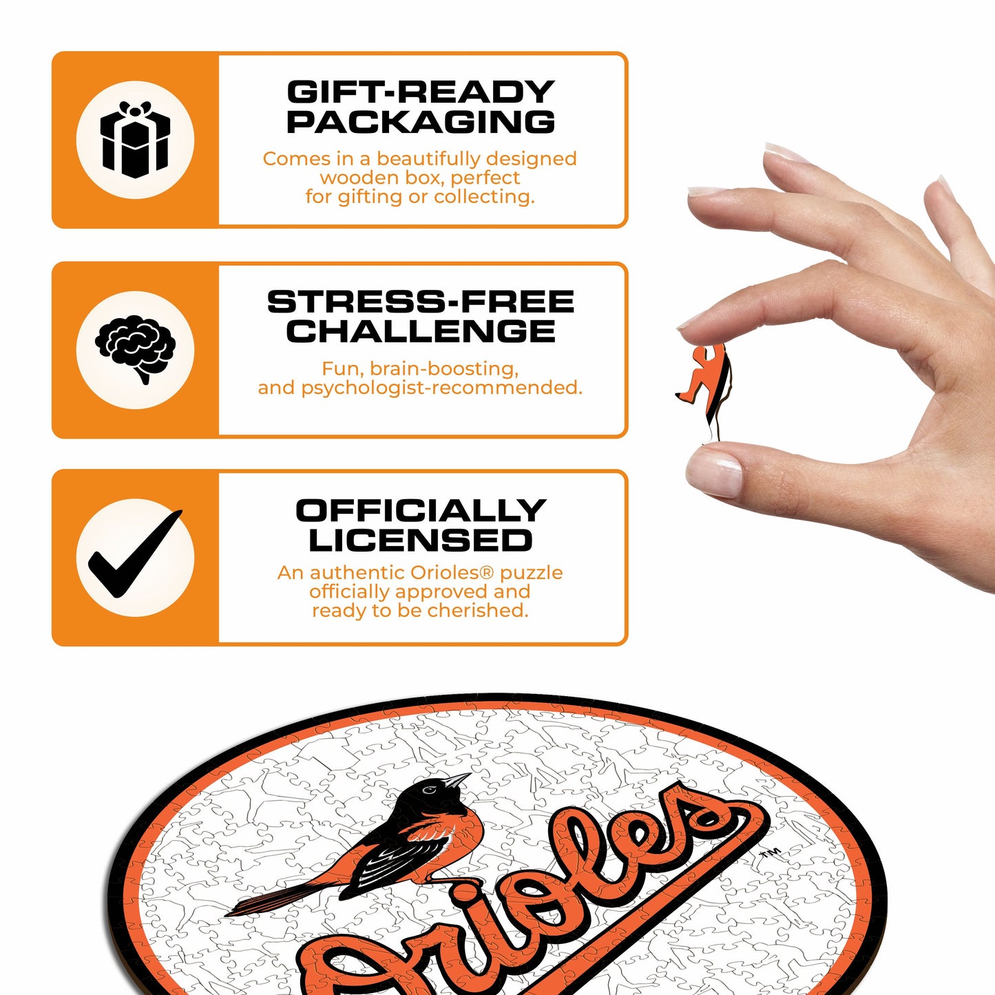 2 PACK Baltimore Orioles™ Baseball + Logo