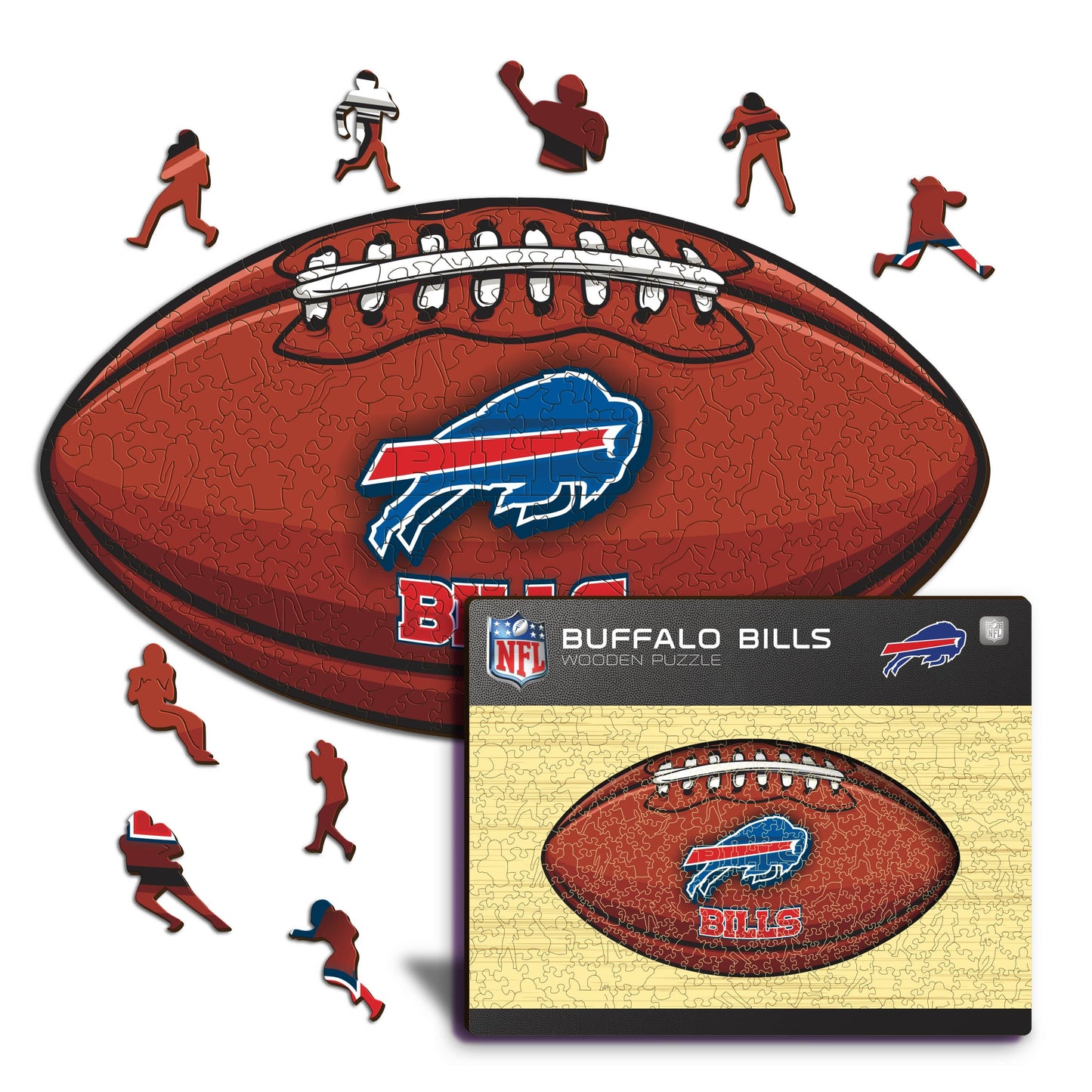 2 PACK Buffalo Bills™ Football + Helmet