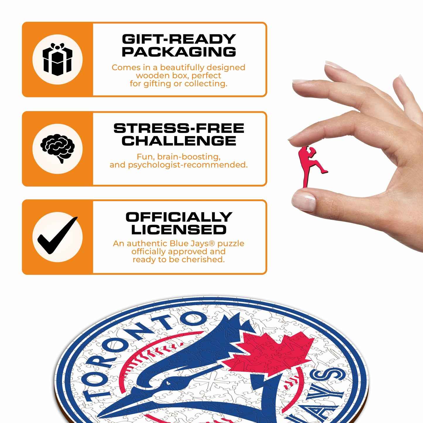 Toronto Blue Jays™ - Wooden Puzzle