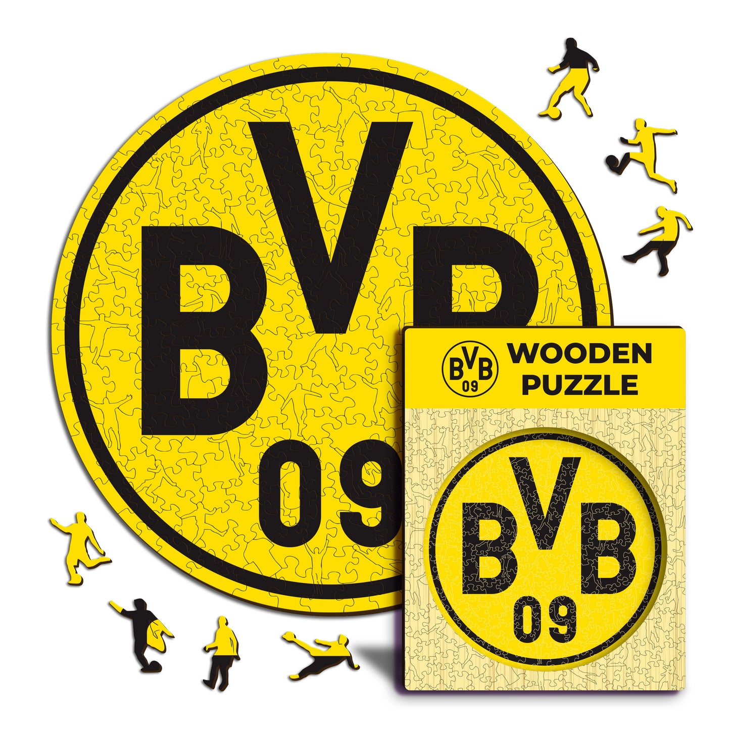 Borussia Dortmund® Logo - Wooden Puzzle