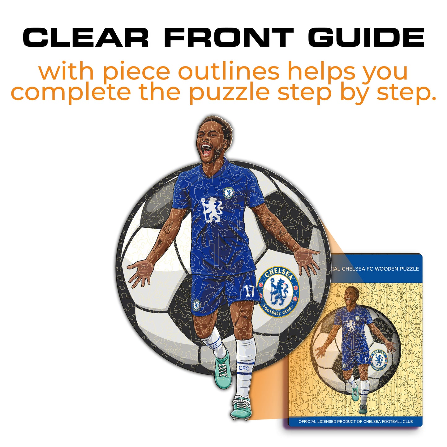 Raheem Sterling - Wooden Puzzle