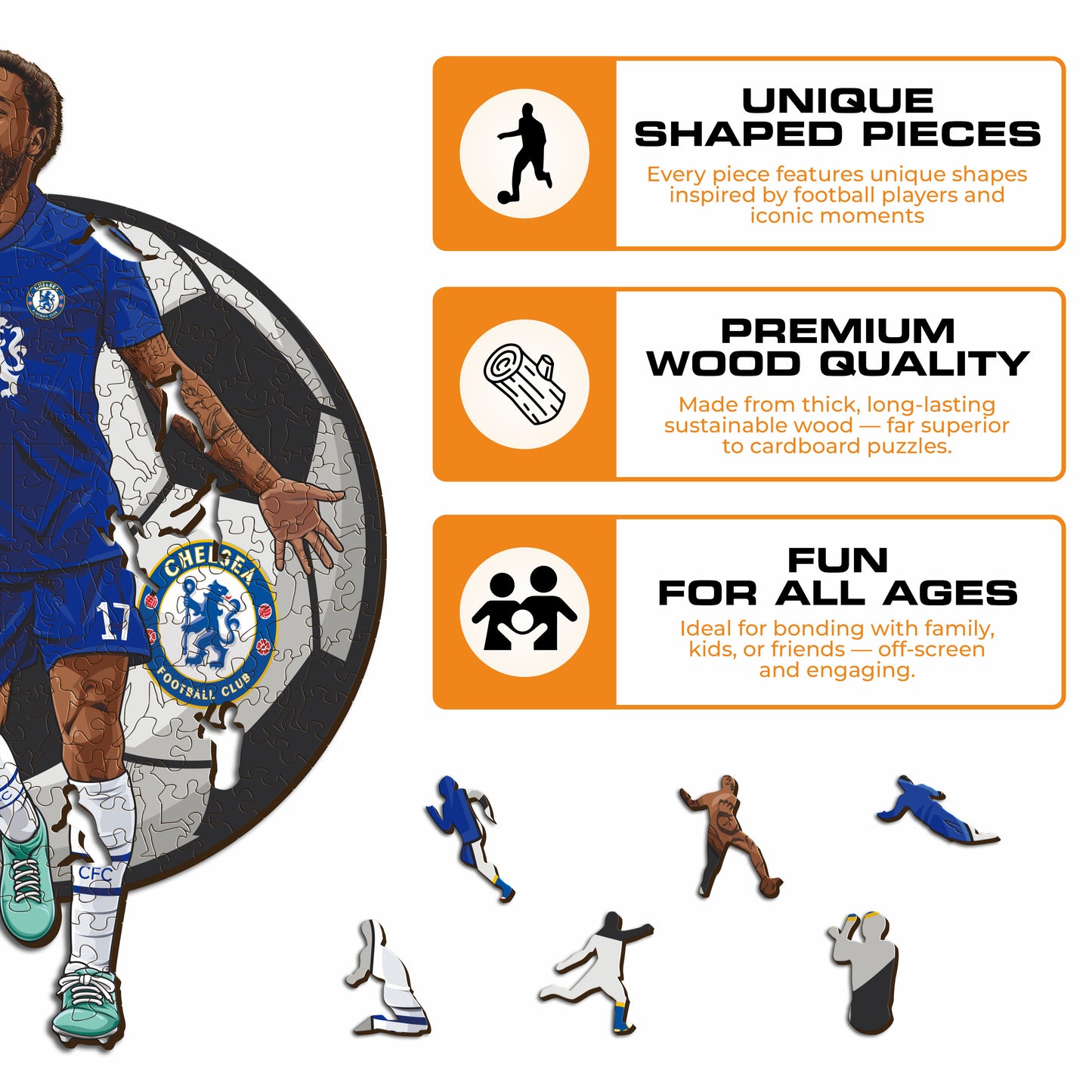 Raheem Sterling - Wooden Puzzle