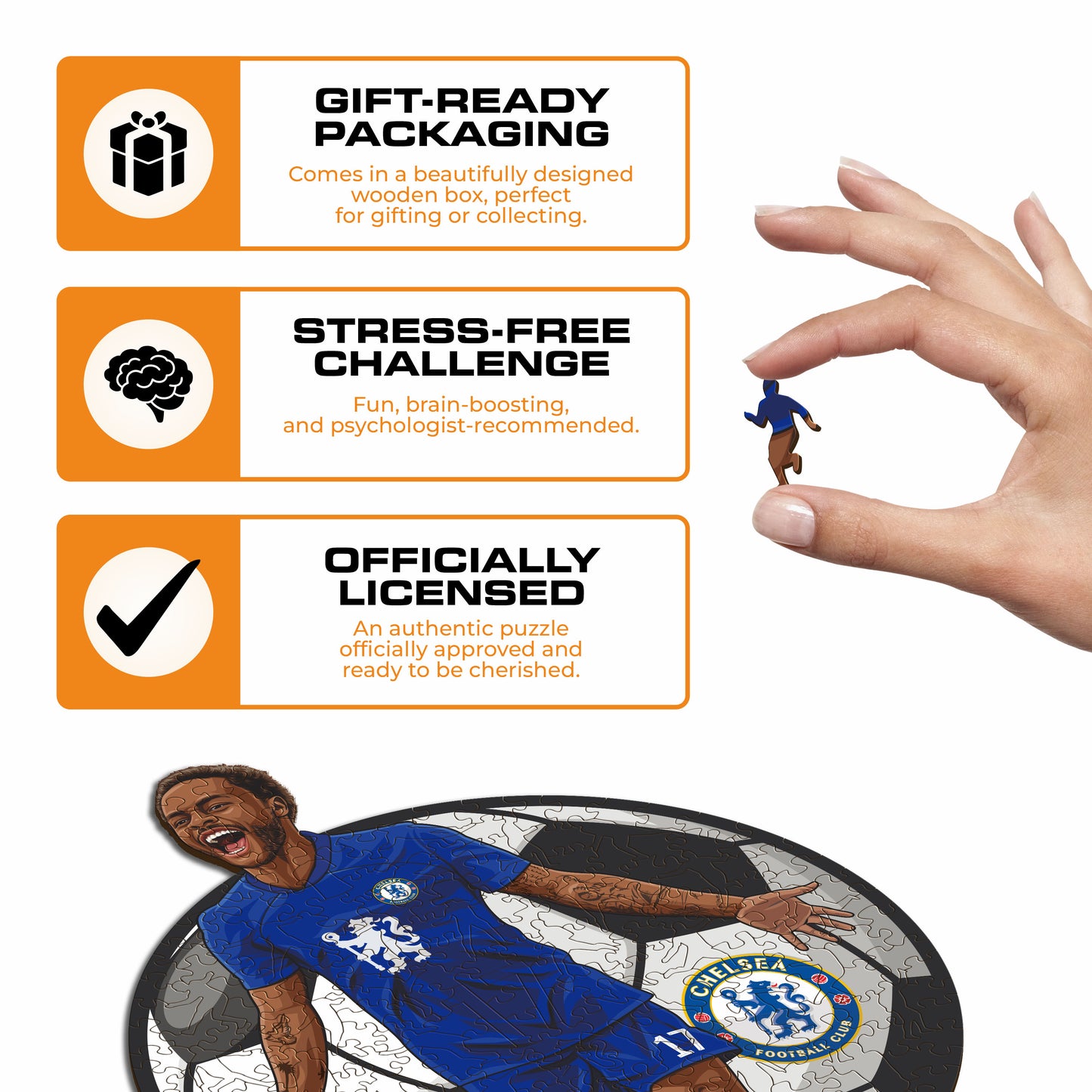 Raheem Sterling - Wooden Puzzle