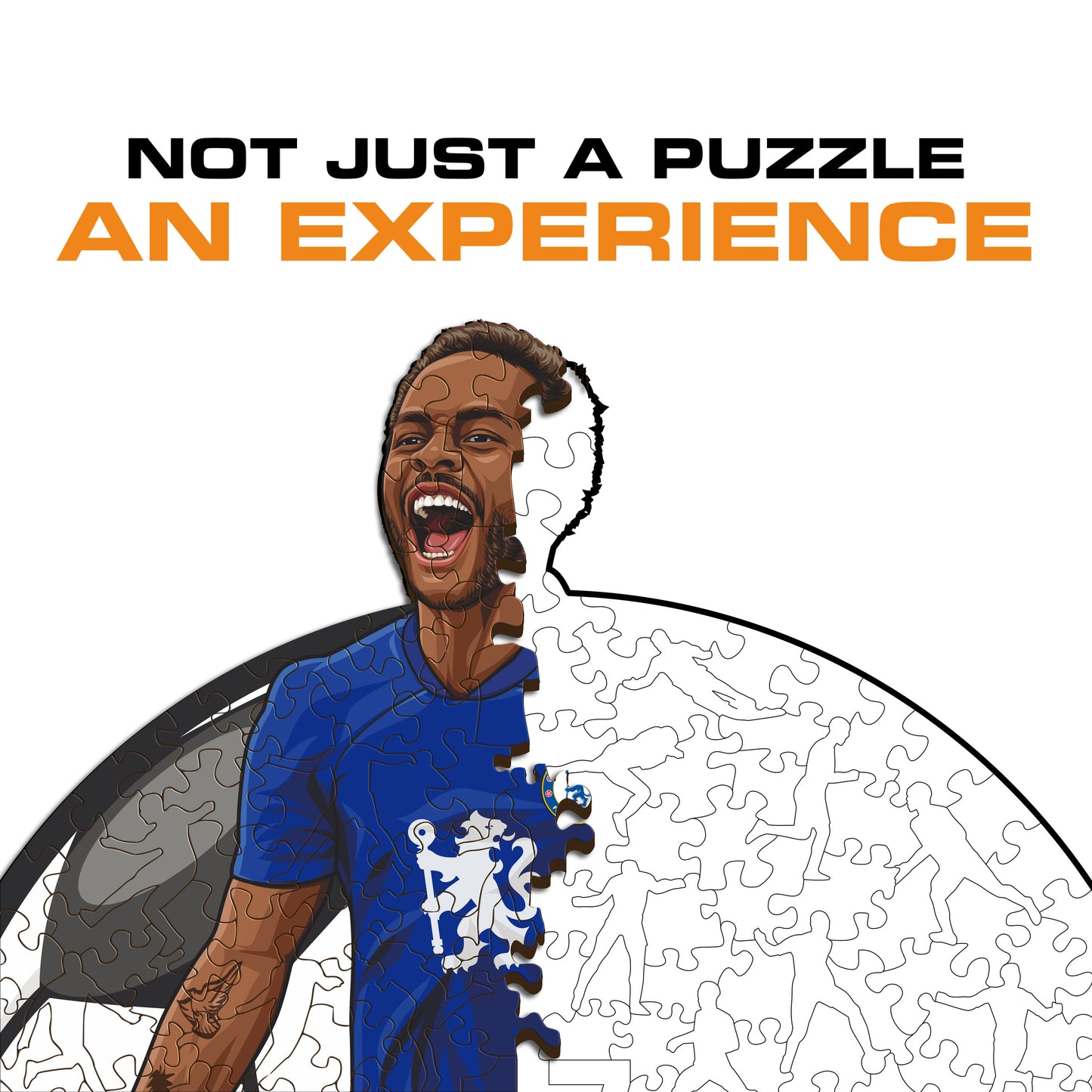Raheem Sterling - Wooden Puzzle