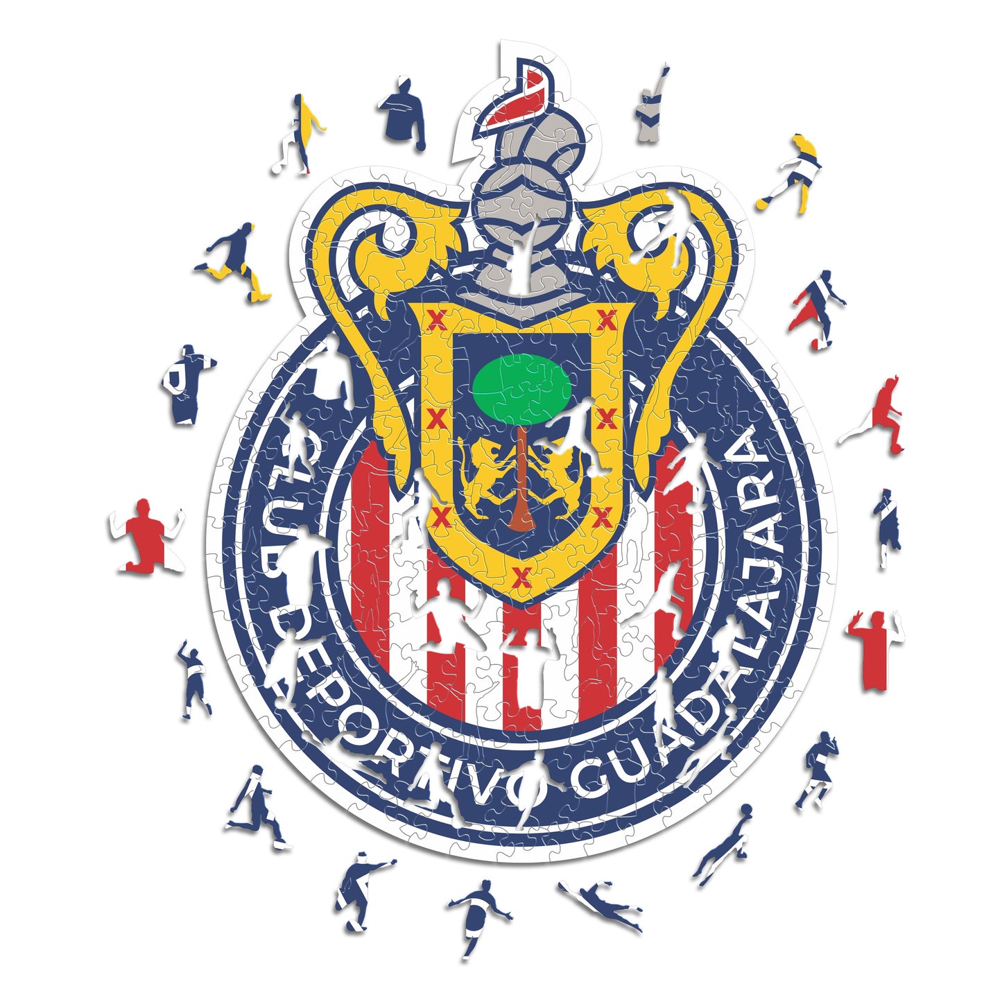 Chivas Guadalajara® Logo - Wooden Puzzle