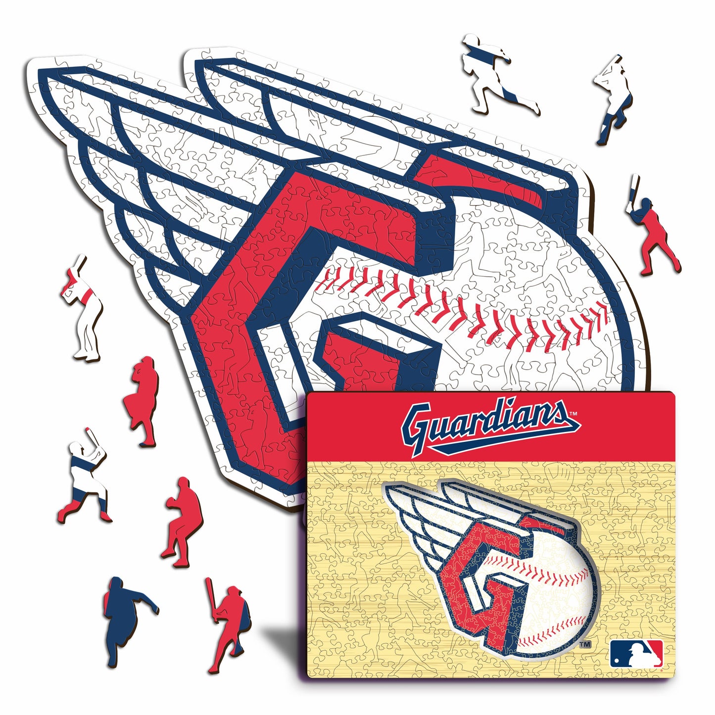 2 PACK Cleveland Guardians™ Logo + Mascot