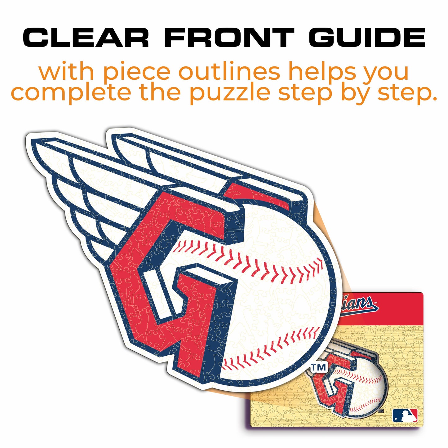 2 PACK Cleveland Guardians™ Logo + Mascot