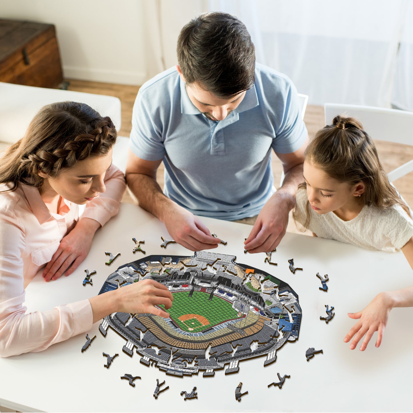 Los Angeles Dodgers™ Dodgers Stadium - Wooden Puzzle
