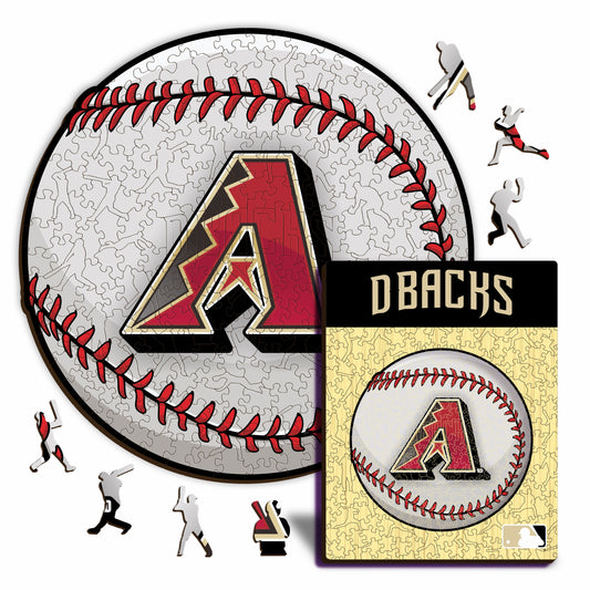 Arizona Diamondbacks™ - Quebra-cabeça de madeira