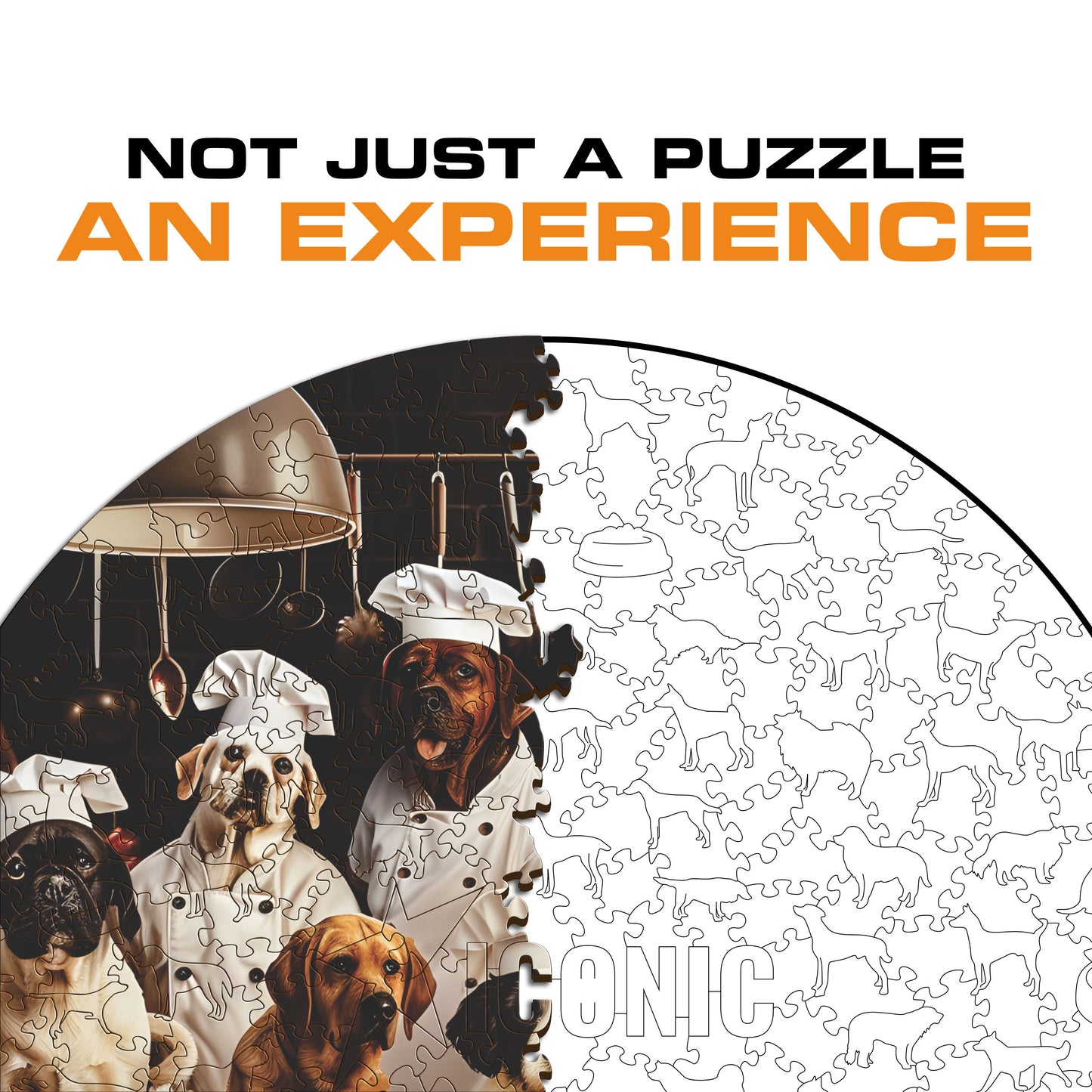 Chef Dogs - Wooden Puzzle