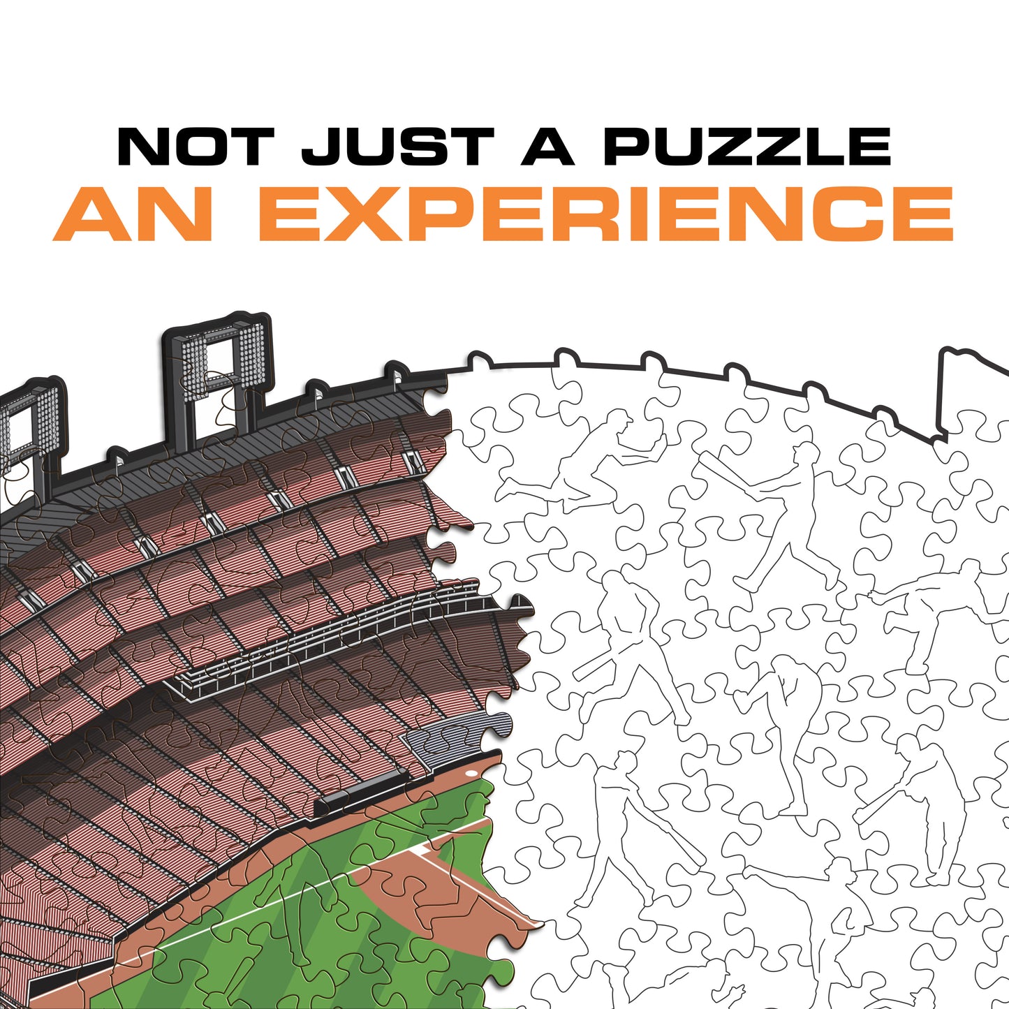 St. Louis Cardinals™ Busch Stadium - Wooden Puzzle