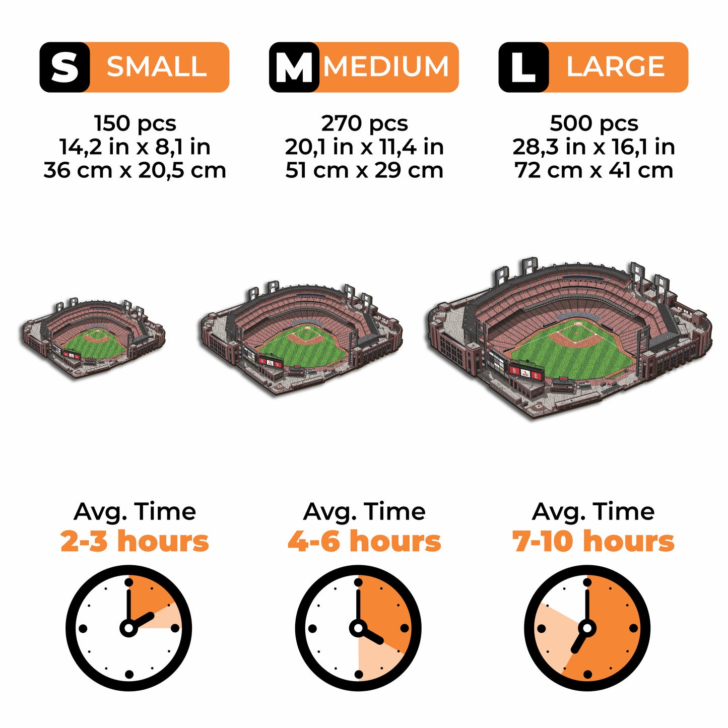 St. Louis Cardinals™ Busch Stadium - Wooden Puzzle