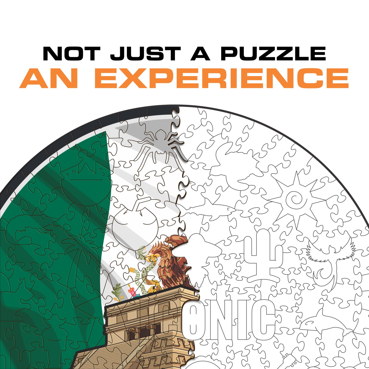 Chichén Itzá - Wooden Puzzle