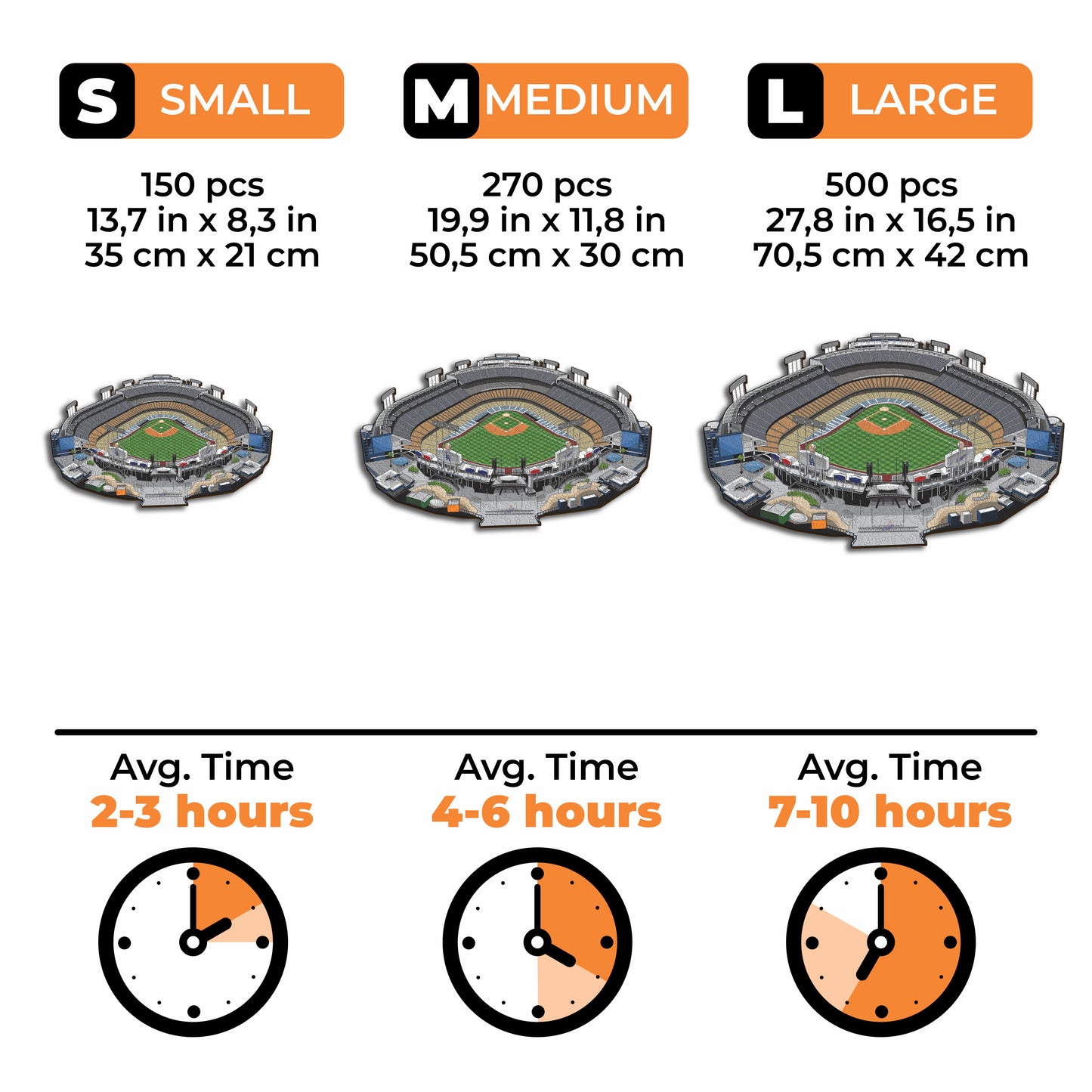 Los Angeles Dodgers™ Dodgers Stadium - Wooden Puzzle