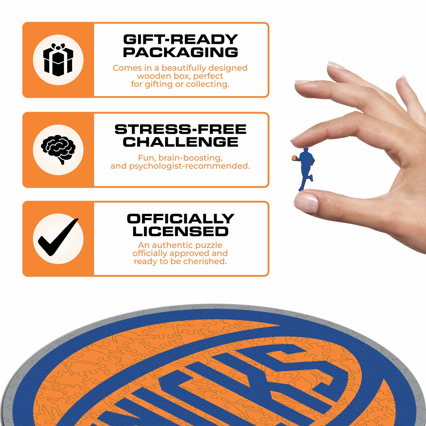 New York Knicks™ - Wooden Puzzle