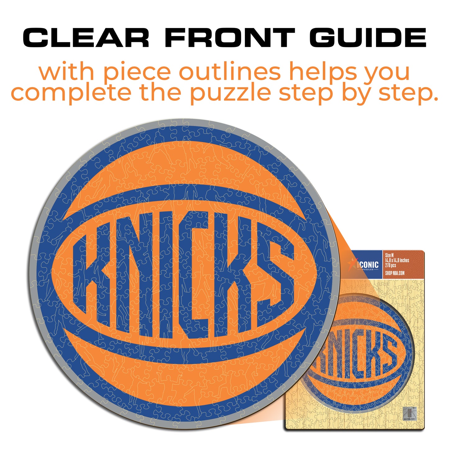 New York Knicks™ - Wooden Puzzle