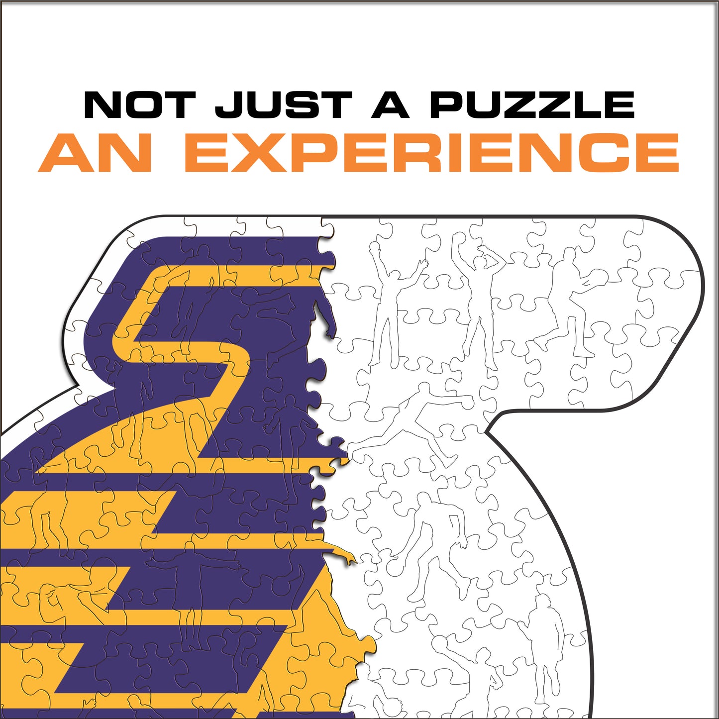 Los Angeles Lakers™ - Wooden Puzzle
