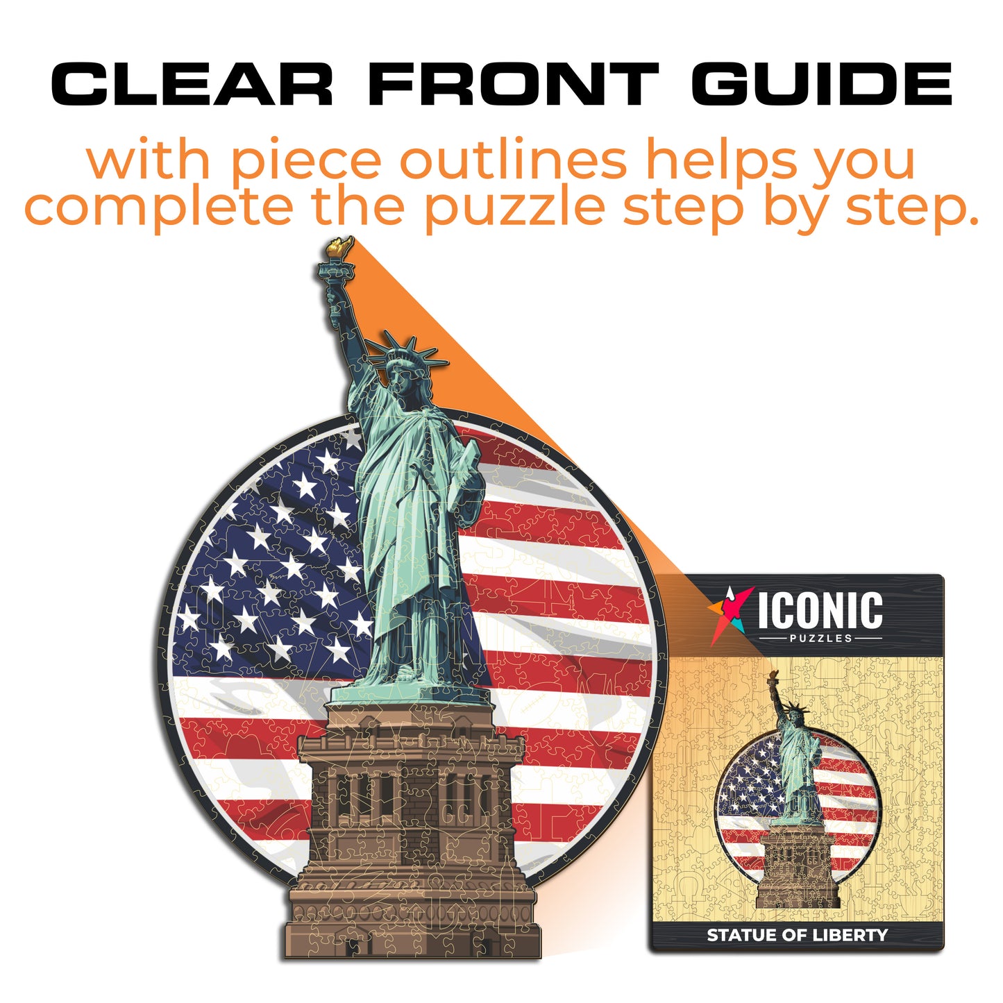 Statue of Liberty - Wooden Puzzle
