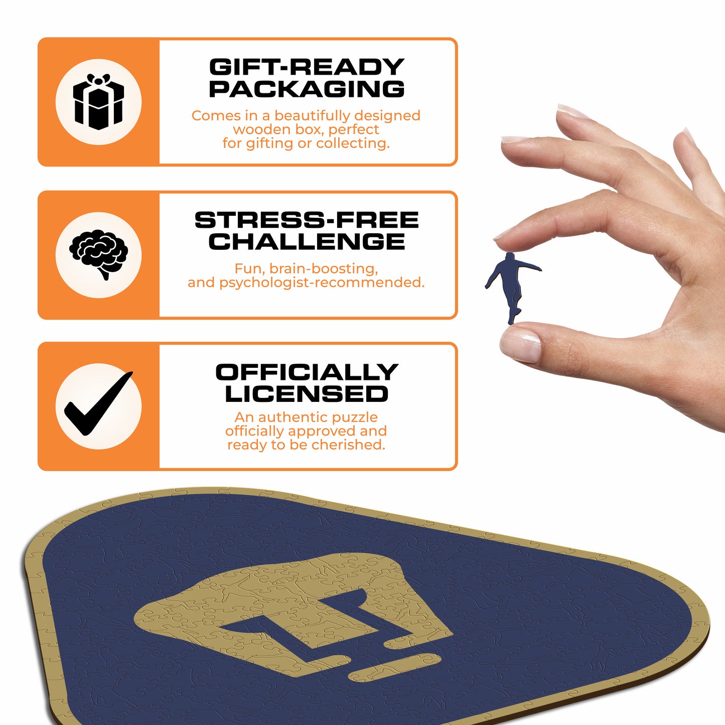 Pumas UNAM® Logo - Wooden Puzzle