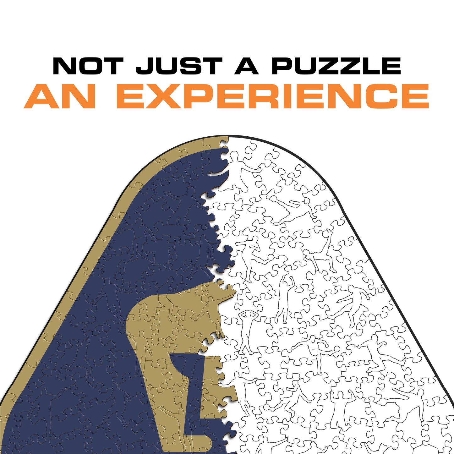 Pumas UNAM® Logo - Wooden Puzzle