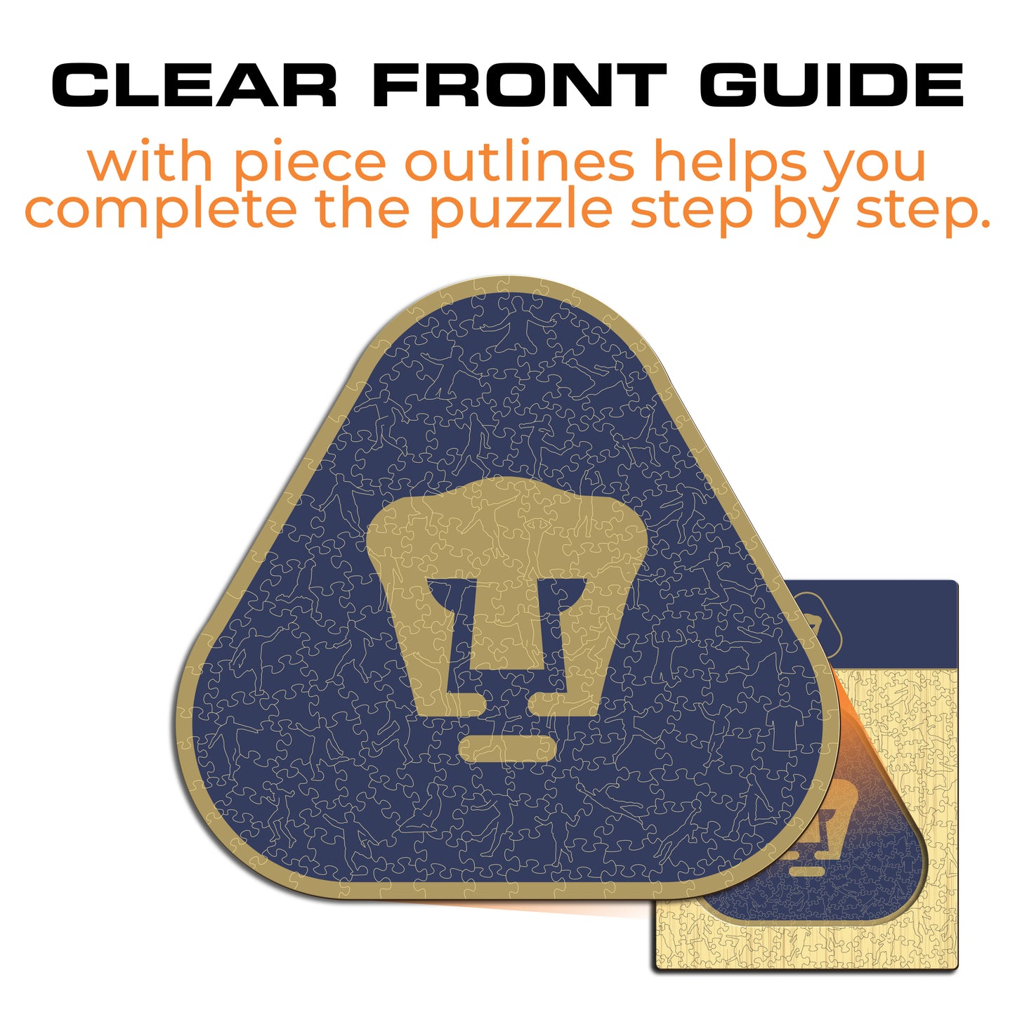 Pumas UNAM® Logo - Wooden Puzzle