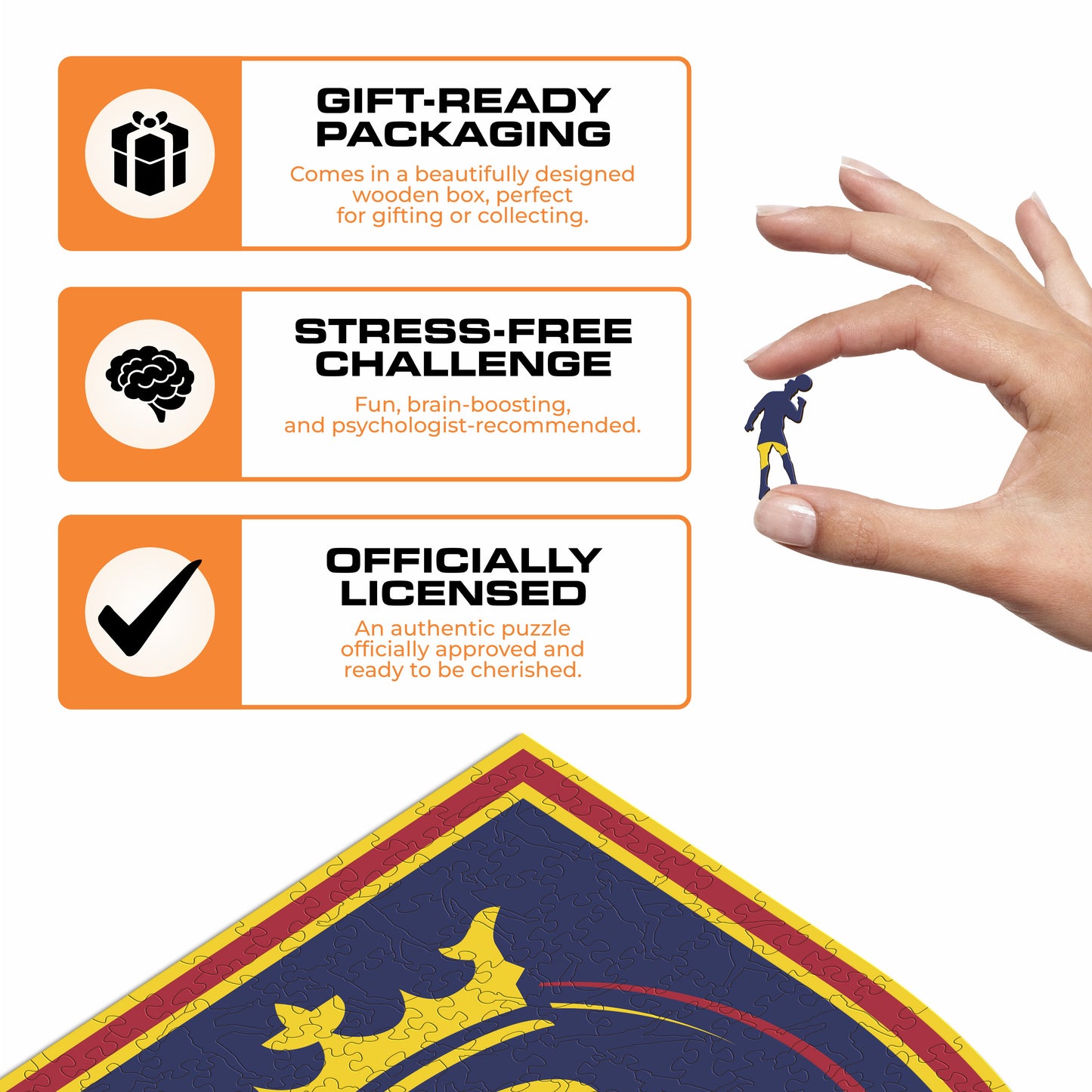 Real Salt Lake® Logo - Wooden Puzzle