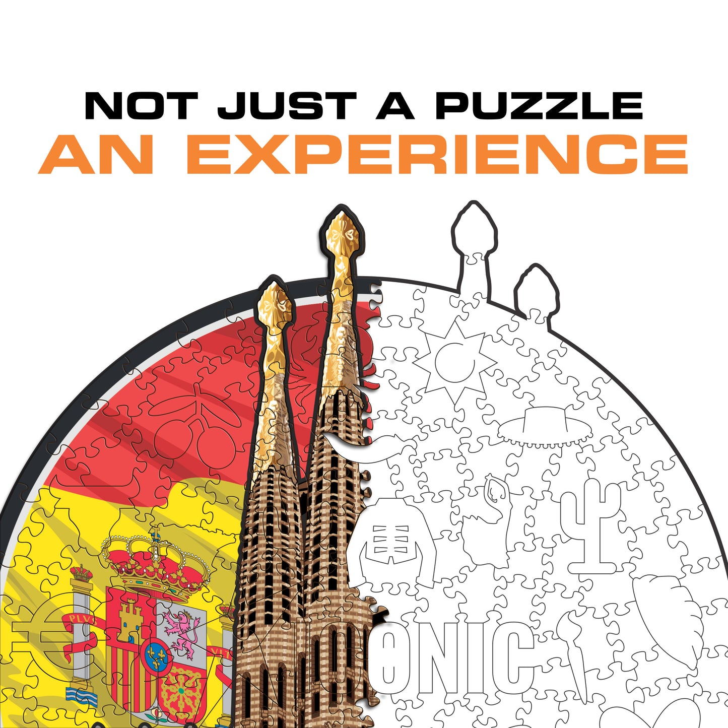 Sagrada Família - Wooden Puzzle
