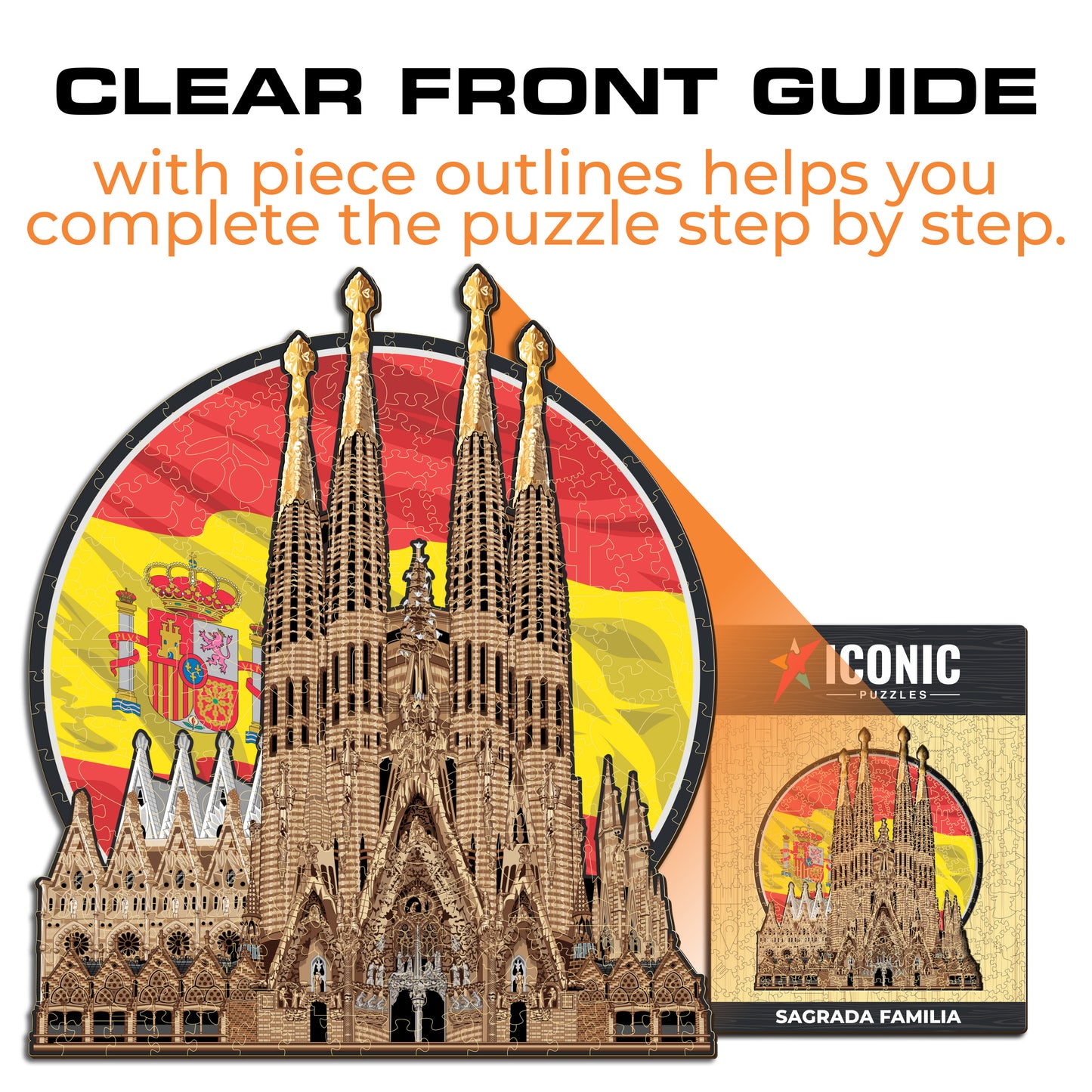Sagrada Família - Wooden Puzzle