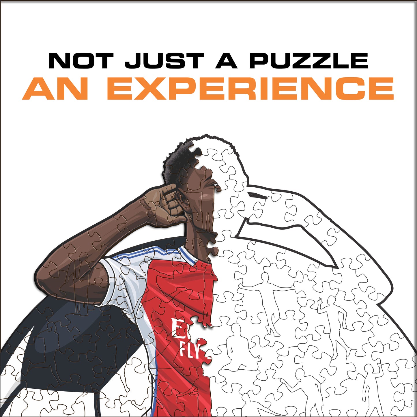 Bukayo Saka - Wooden Puzzle