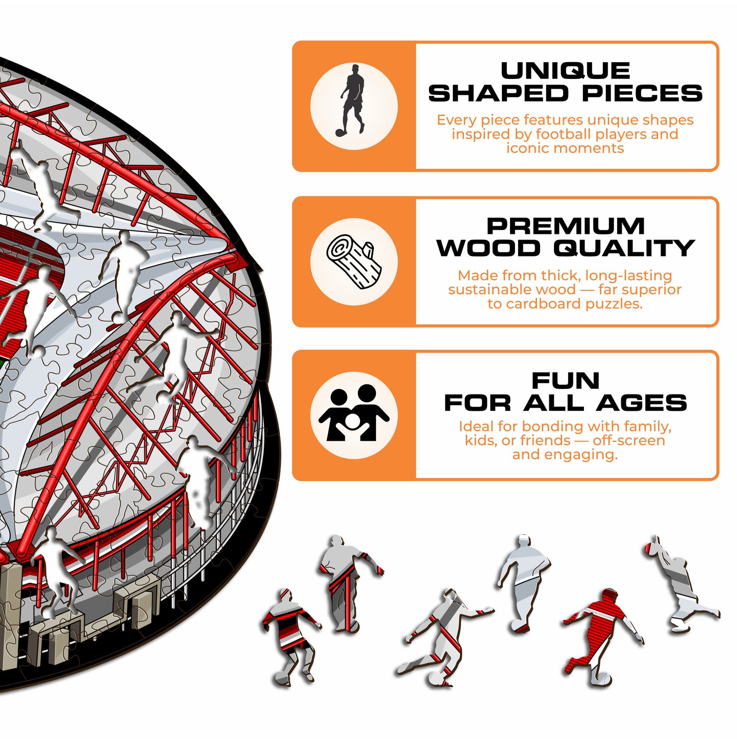 Estadio do SL Benfica® - Wooden Puzzle