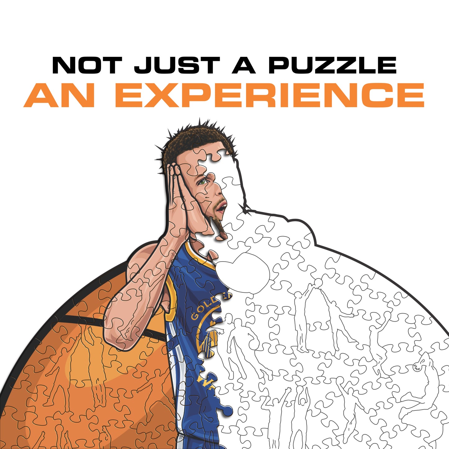 Stephen Curry - Wooden Puzzle