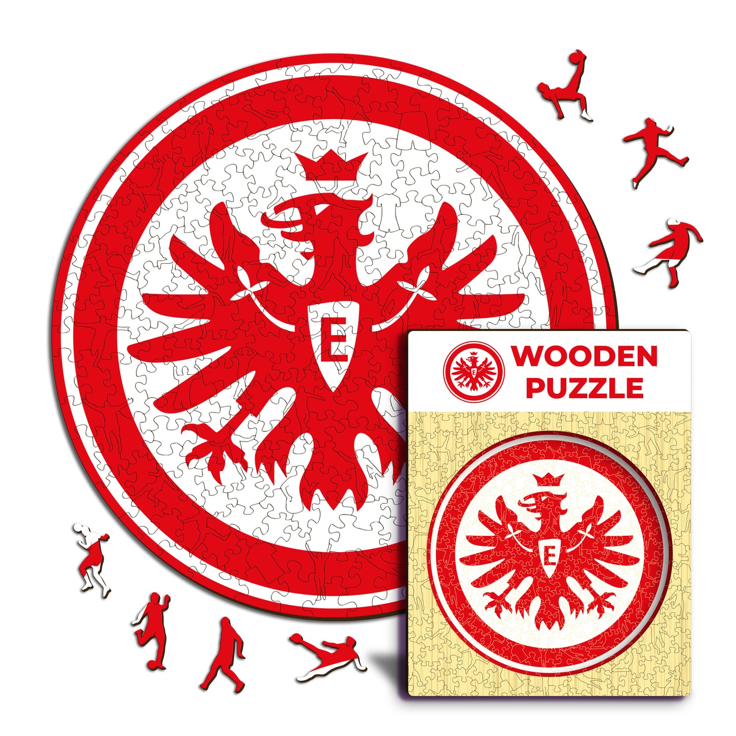 Eintracht Frankfurt® Logo - Wooden Puzzle