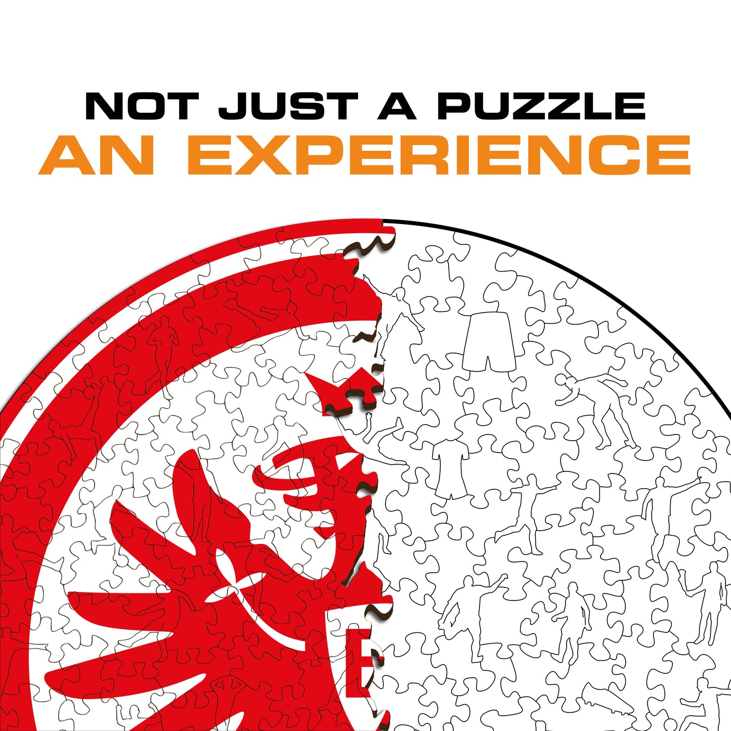 Eintracht Frankfurt® Logo - Wooden Puzzle
