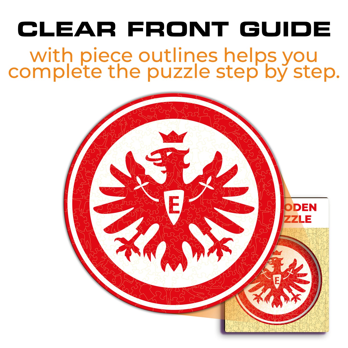 Eintracht Frankfurt® Logo - Wooden Puzzle