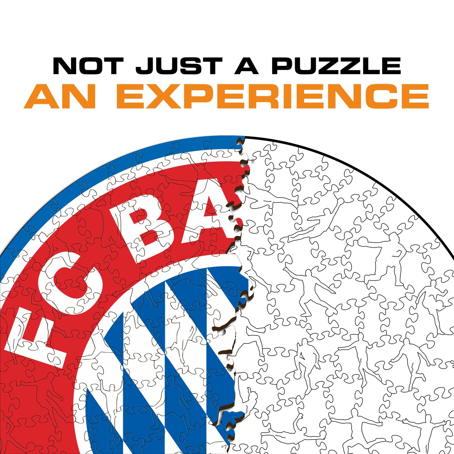 FC Bayern Munich® Logo - Wooden Puzzle