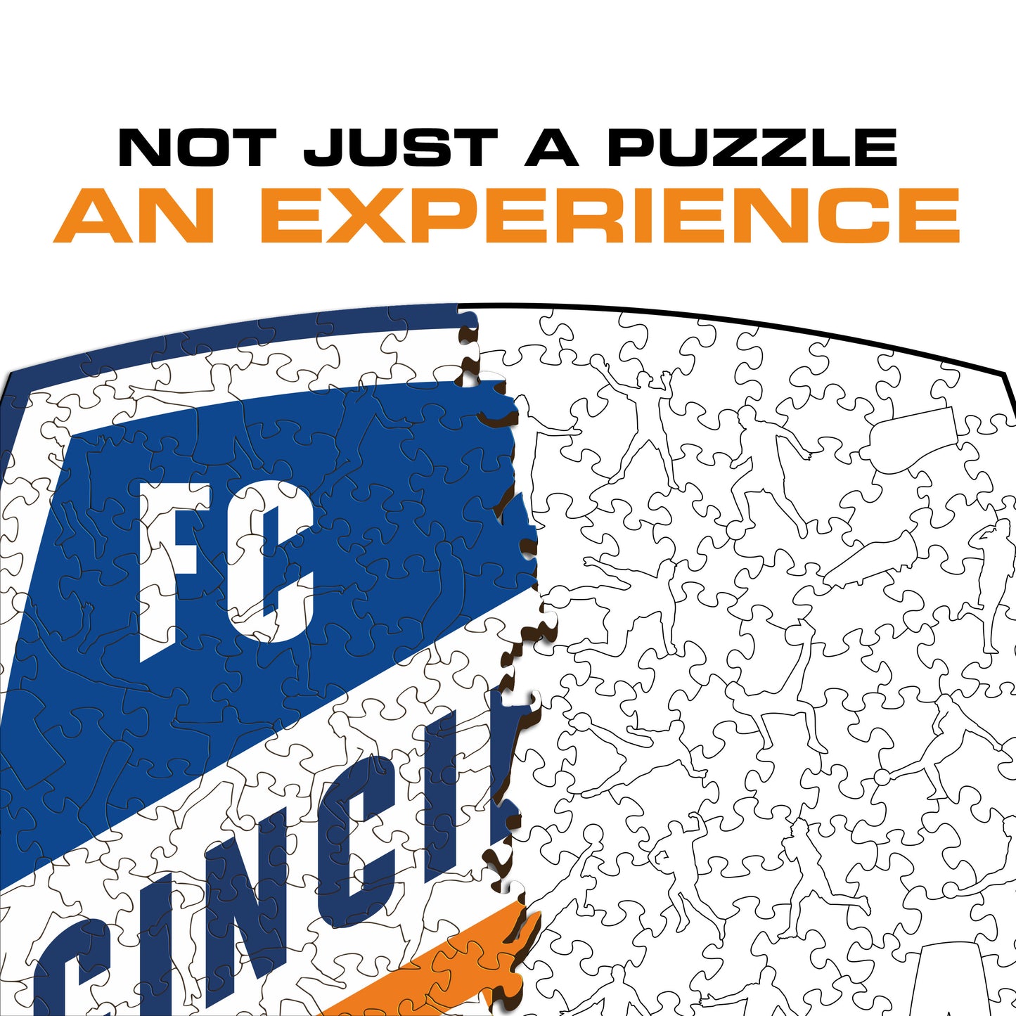 シンシナティFC®ロゴ - 木製パズル