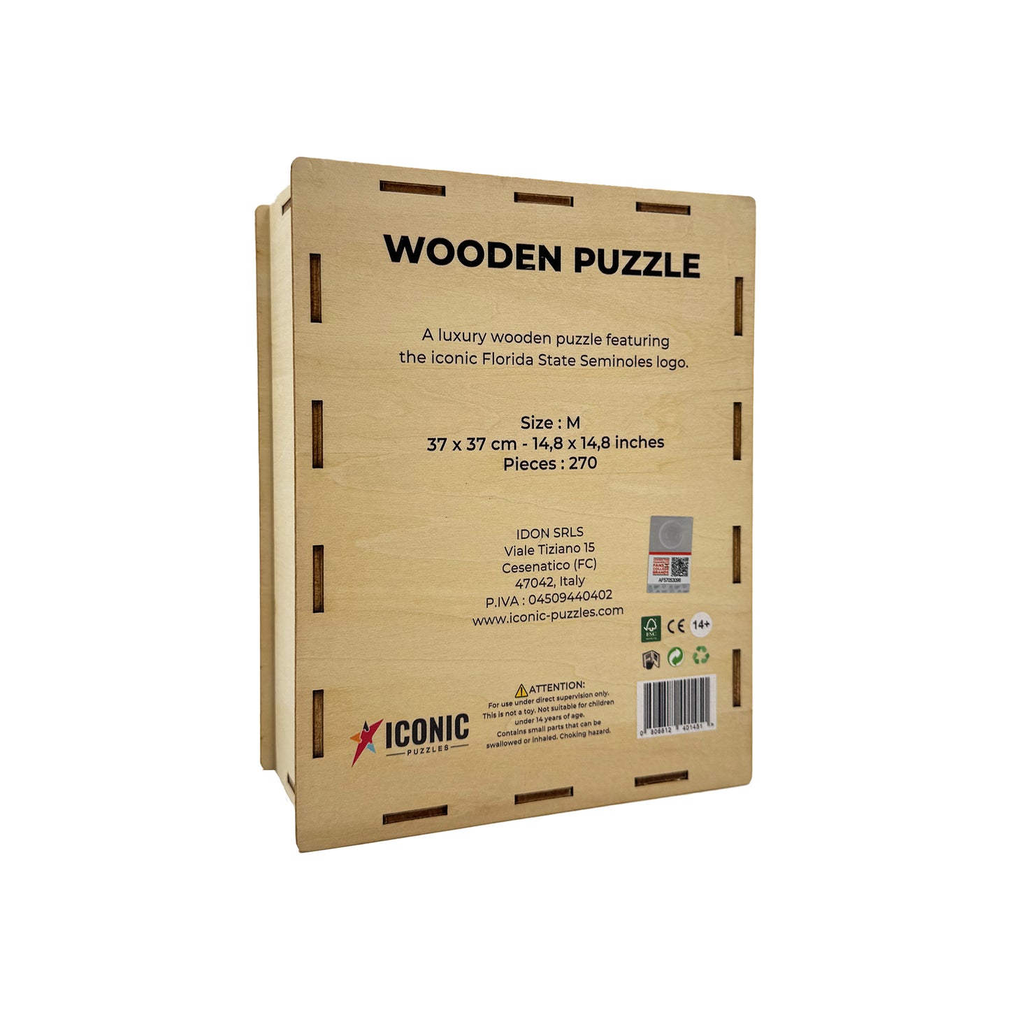 Florida State University - Wooden Puzzle