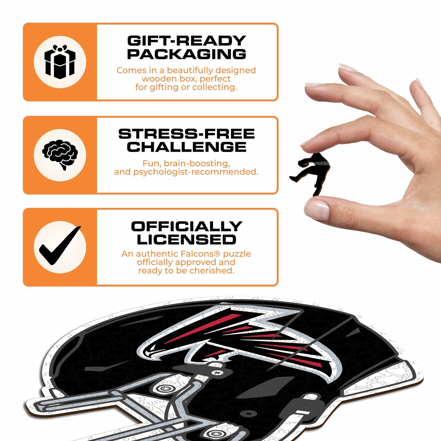 2 PACK Atlanta Falcons™ Football + Helmet