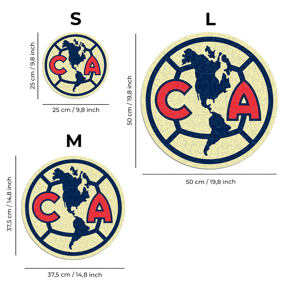 2 PACK Club América® Logo + Jersey