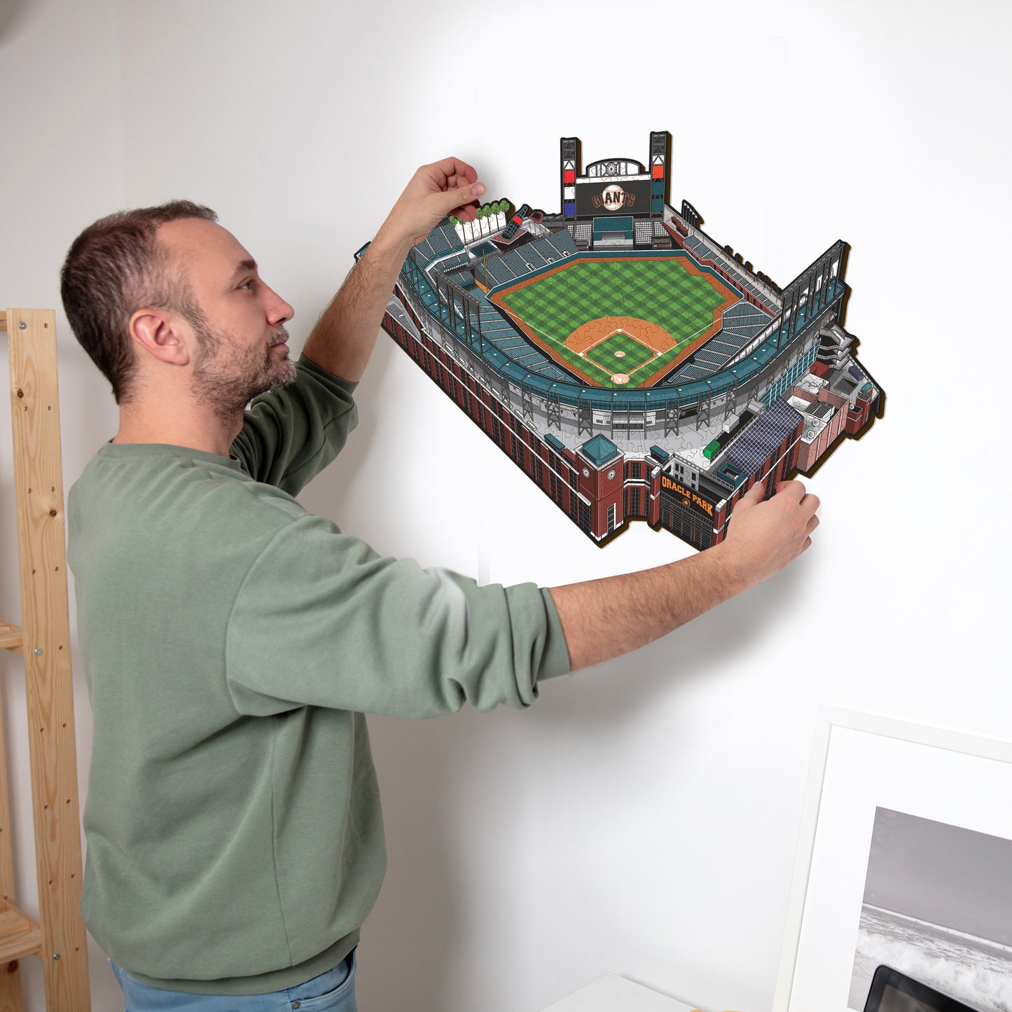 San Francisco Giants™ Oracle Park Stadium - Wooden Puzzle