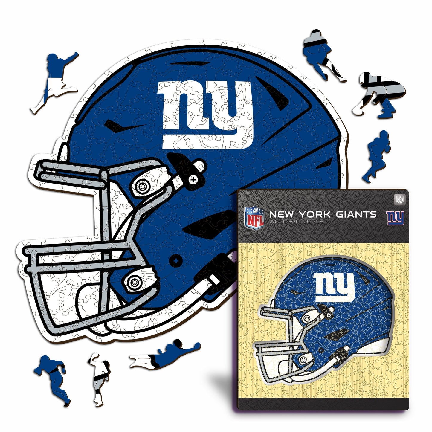 Pack de 2 bolas de futebol americano New York Giants™ + capacete