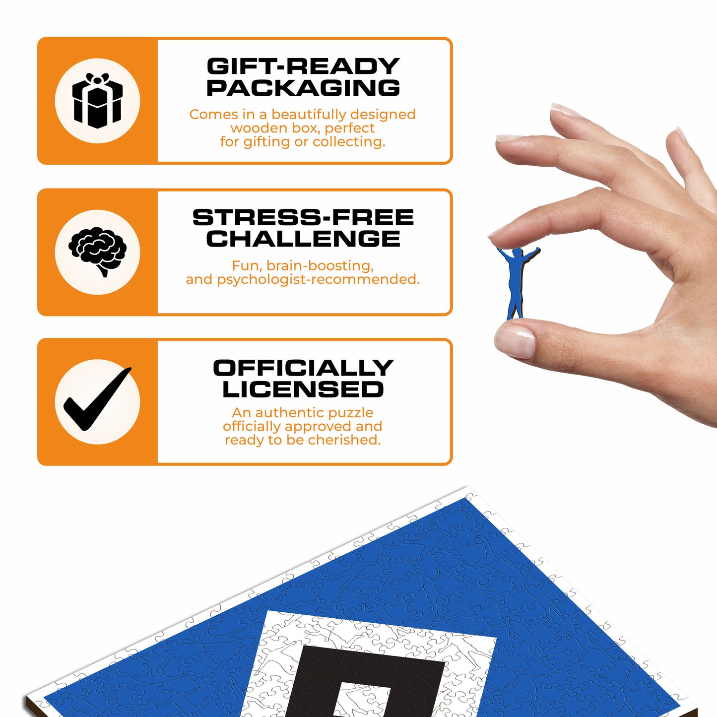HSV® Logo - Wooden Puzzle