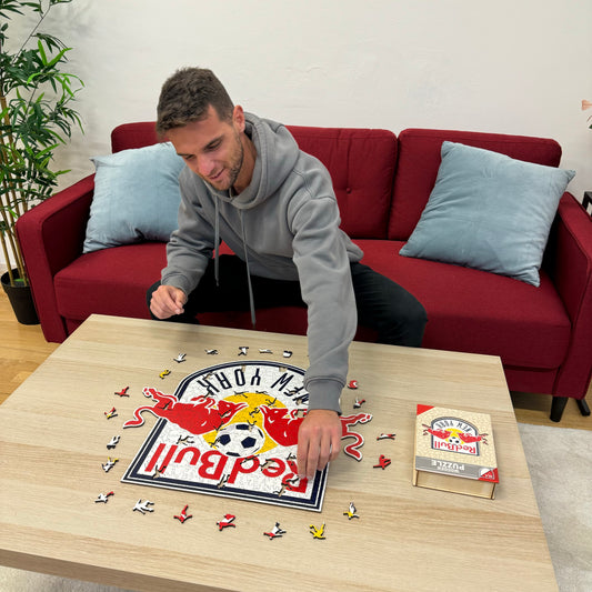 New York Red Bulls® Logo - Wooden Puzzle